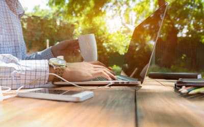 How to set up an open-air office in your garden