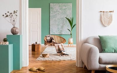 How to decorate a home in a boho-glam style